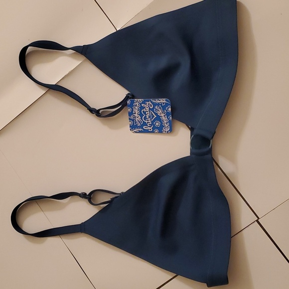 🤩New with tags Free people OH Scuba Midnight cowboy bralette size small - Picture 3 of 13